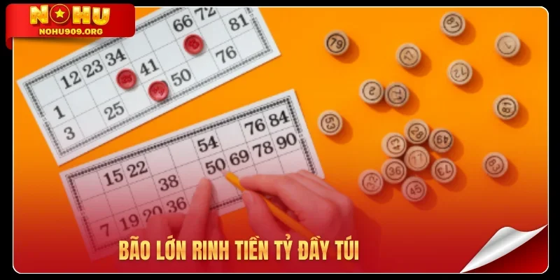 Bão lớn rinh tiền tỷ đầy túi