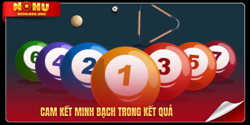Cam kết minh bạch trong kết quả