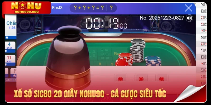 Xổ số sicbo 20 giây