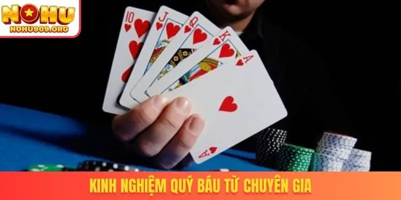 Kinh nghiệm quý báu từ chuyên gia