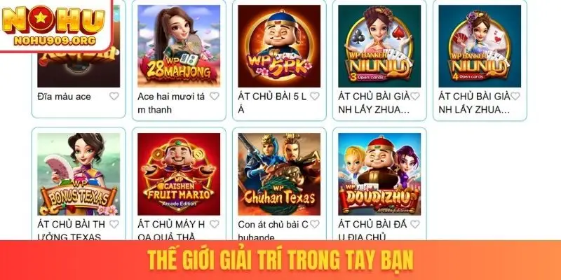 Thế giới giải trí trong tay bạn